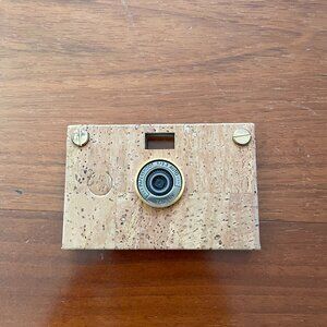 Paper Shoot Camera, Plain Cork Case, 32 gig micro SD card